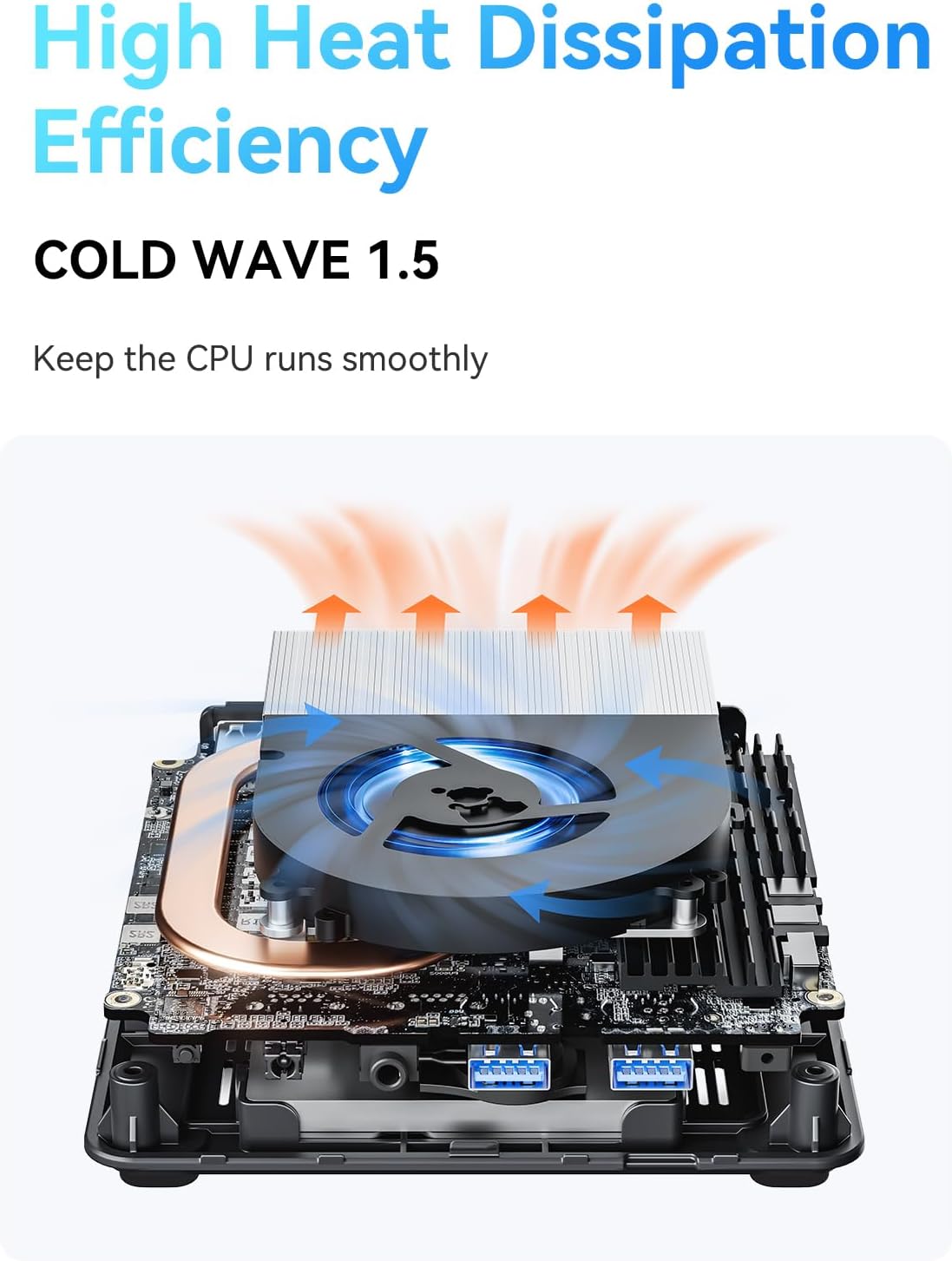 MINISFORUM UN1290 Mini PC 12th Gen Core i9-12900HK(14C/20T) Mini Computer Barebone Version, HDMI/DP/USB-C 4K@60Hz Outputs, 2.5' HDD Slot, WiFi 6E/BT5.2/2.5G LAN, 4xUSB Port Desktop Computer · v8