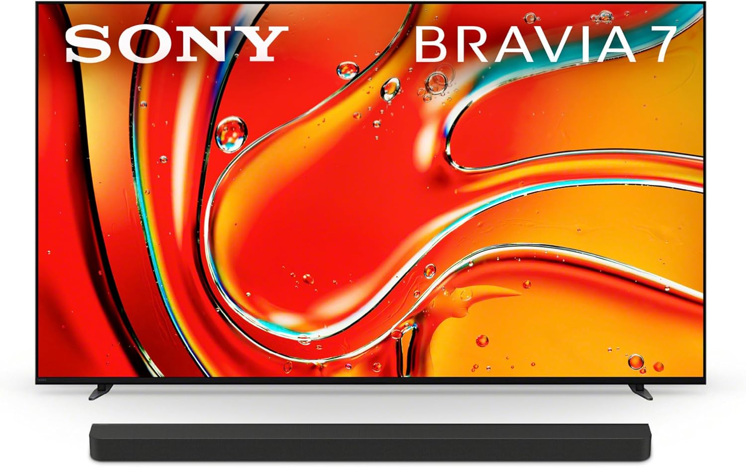Sony 85인치 미니 LED QLED 4K Ultra HD TV BRAVIA 7 스마트 구글 TV, Dolby Vision HDR 및 Playstation®5 전용 기능(K-85XR70), 2024년 모델 BRAVIA Theater Bar 9 사운드 바