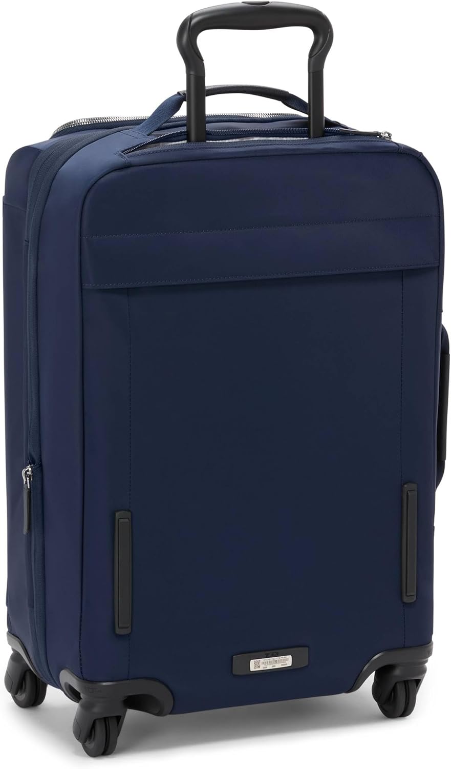 TUMI, equipaje de mano ampliable Voyageur Leger International, equipaje para mujer y hombre, equipaje de mano con ruedas, maletas para mujer y amplificador, hombre, índigo con detalles plateados