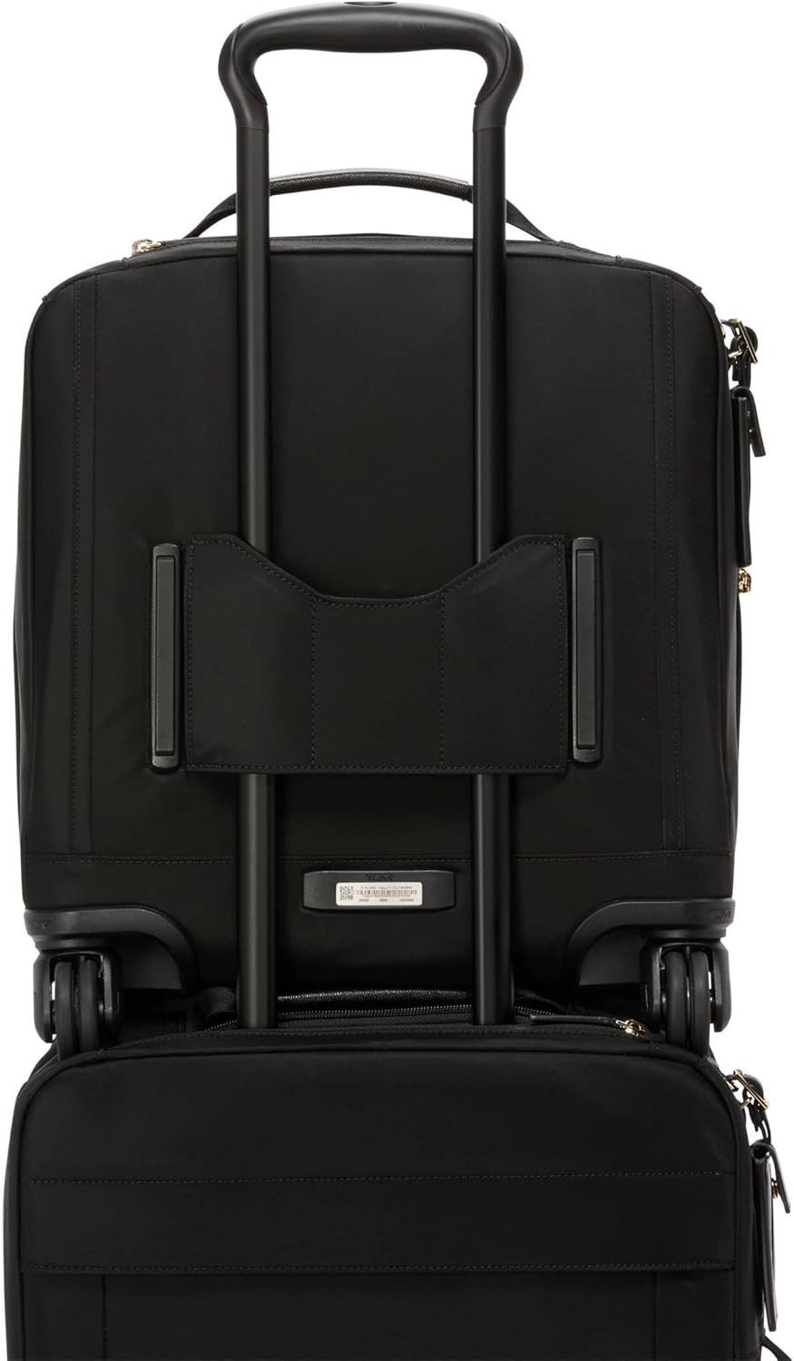 TUMI - Voyageur Leger Compact Carry-On - Luggage for Women  Men - Compact Carry On with Wheels - Suitcases for Women amp; Men - Black with Gold Hardware · v2