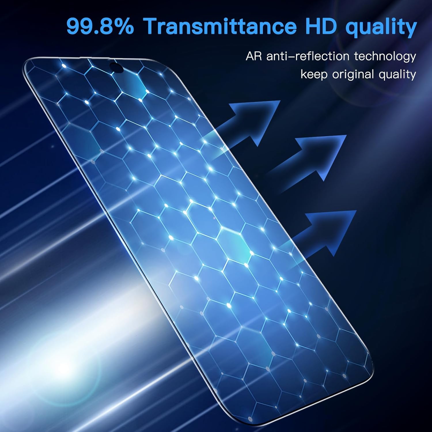 Protecteur d'écran Uyiton Unbreak-Glass pour iPhone 16 Pro Max, anti-espionnage à 28° [Easy Fit] [Zero Bubble] Couverture complète incassable et résistante aux rayures Coque d'écran privée en verre trempé 9H, lot de 2