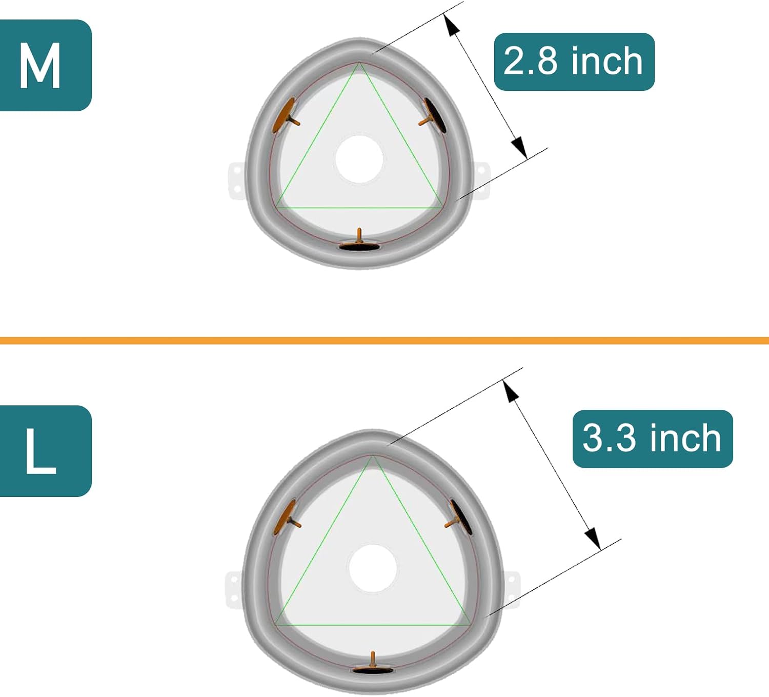 Dog Inhaler Mask Oxygen Mask for Cats and Dogs, Oxygen Mask for Pets (Medium Dogs) · v10