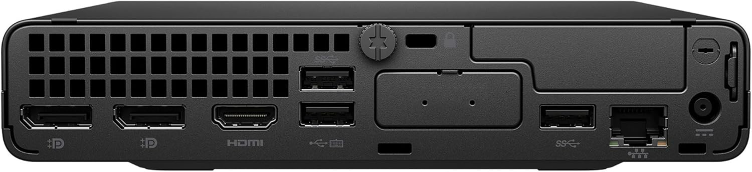 كمبيوتر سطح المكتب HP Pro Mini 400 G9 Business Mini PC، Intel i3-13100T (Beat i5-11500T)، ذاكرة وصول عشوائي DDR4 سعة 16 جيجابايت، SSD PCIe سعة 512 جيجابايت، WiFi 6، Bluetooth 5.2، لوحة مفاتيح وماوس، Windows 11 Pro، AZ-XUT