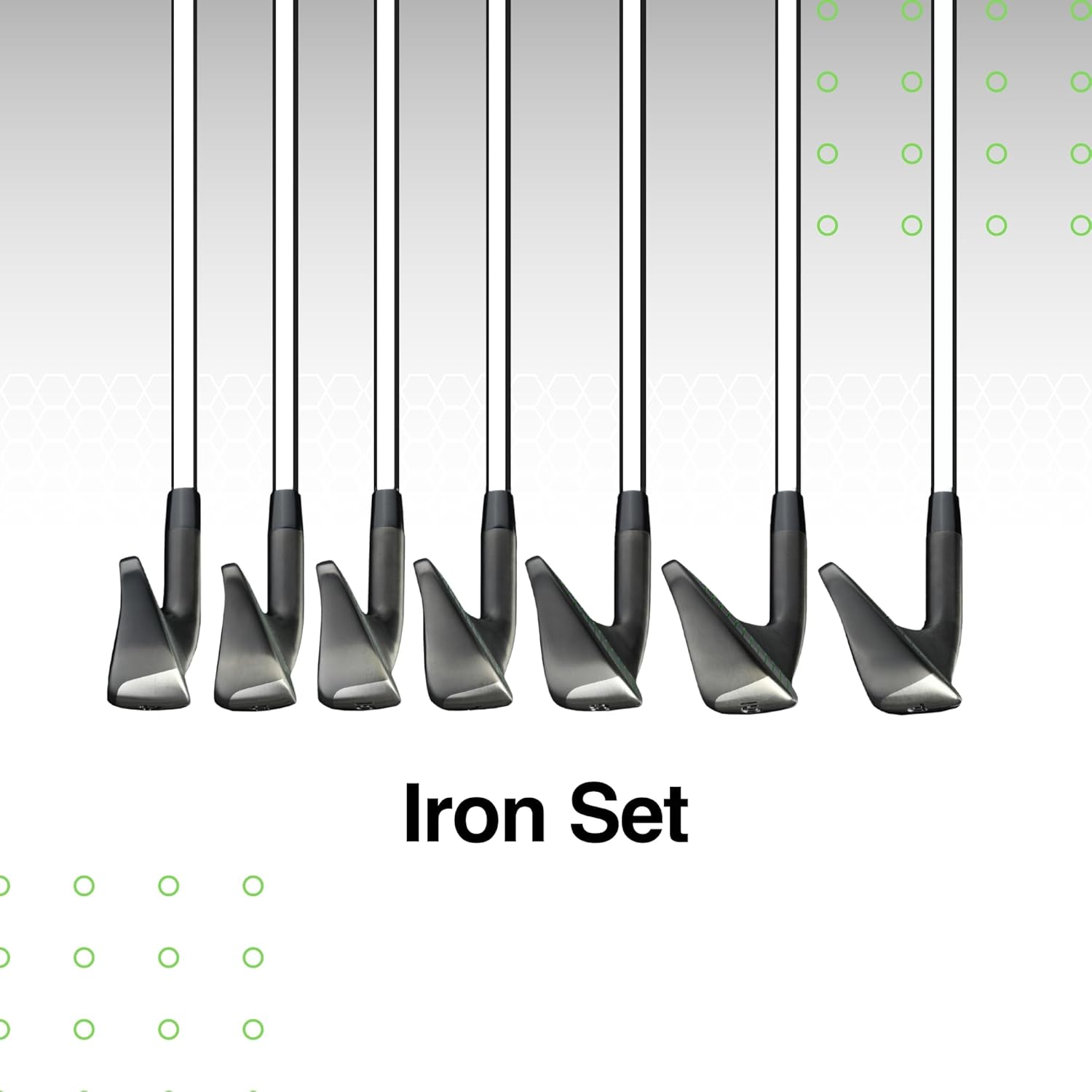 BombTech Golf - Ensemble complet - 13 clubs, 1 sac - Stiff Flex
