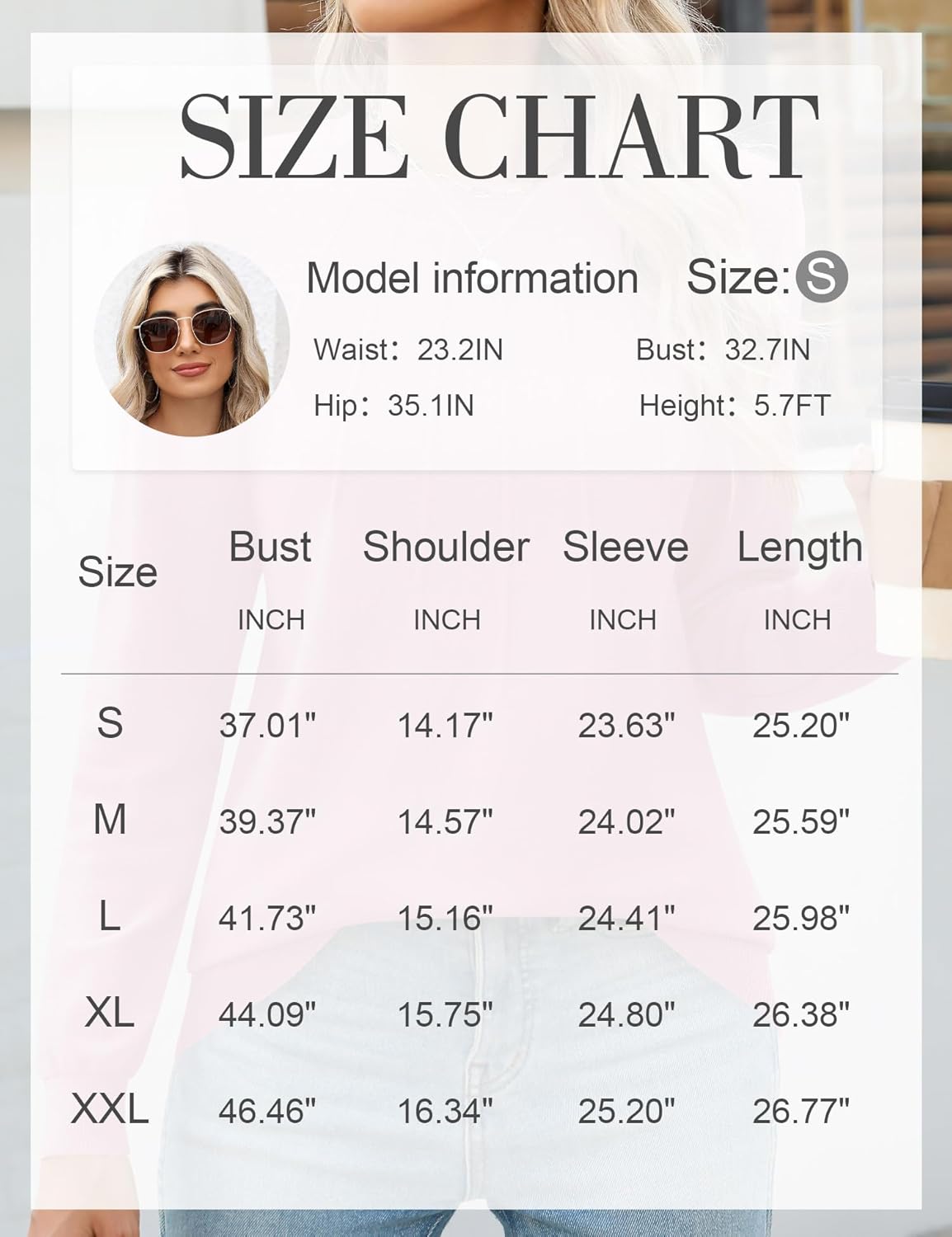 Women Fall Sweater Casual Long Sleeve Ribbed Knit Pullover Tops Loose Crewneck Clothes 2024 · v3