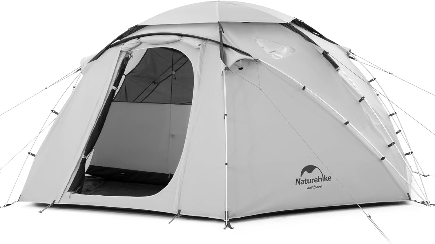 Naturehike Aries 4시즌 돔 텐트, 스토브 잭이 있는 핫 텐트, 올 시즌 캠핑을 위한 2~4인용 텐트