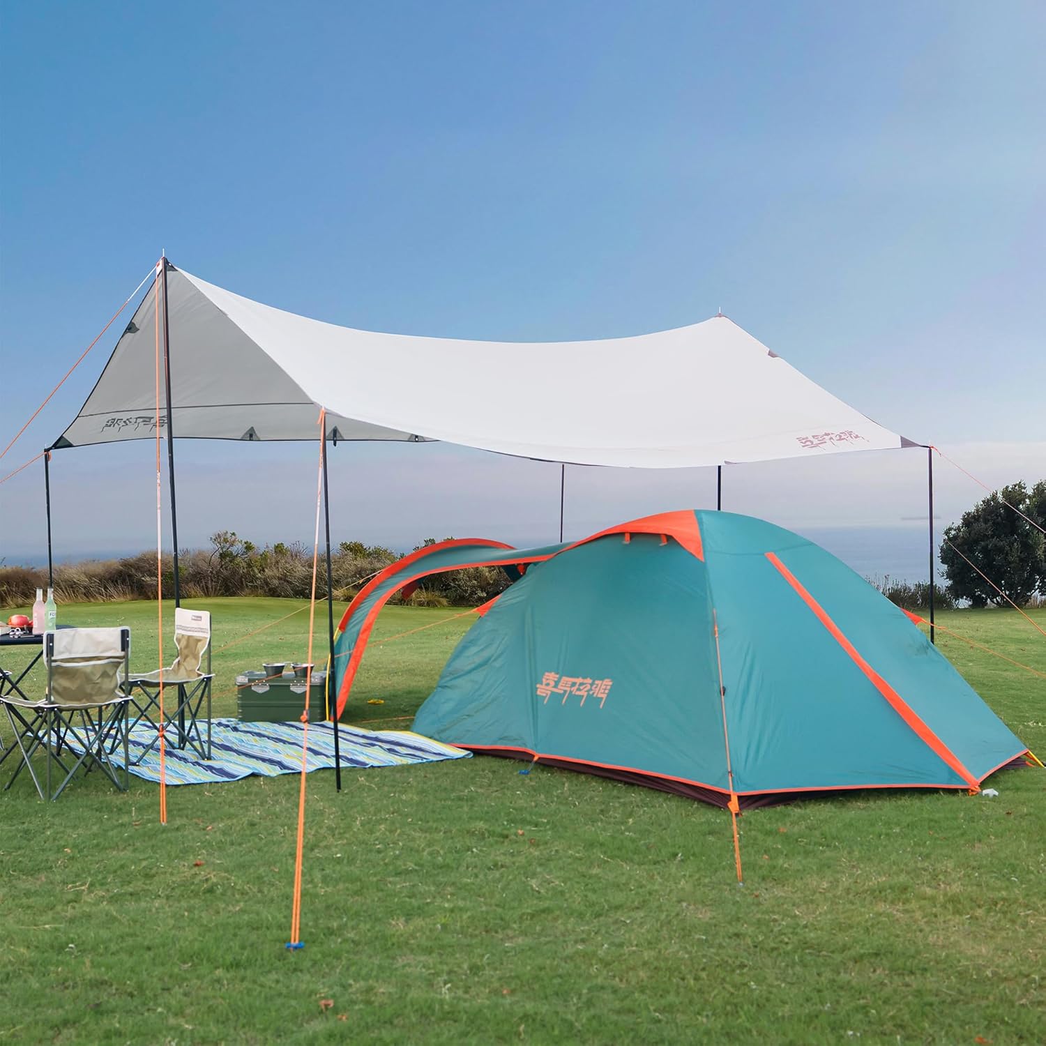 Hiamalay 4 Season Tent, Winter Camping Tent Waterproof Windproof Lightweight Tent Easy Set Up for Winter, Cold Weather Outdoor Camping Hiking Family Camp Mountaineering · v7