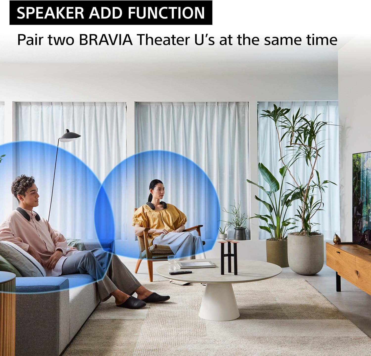 Sony QD-OLED 65 inç BRAVIA XR A95L Serisi 4K Ultra HD TV: Akıllı Google TV BRAVIA Theater U Kablosuz Giyilebilir TV Hoparlörü