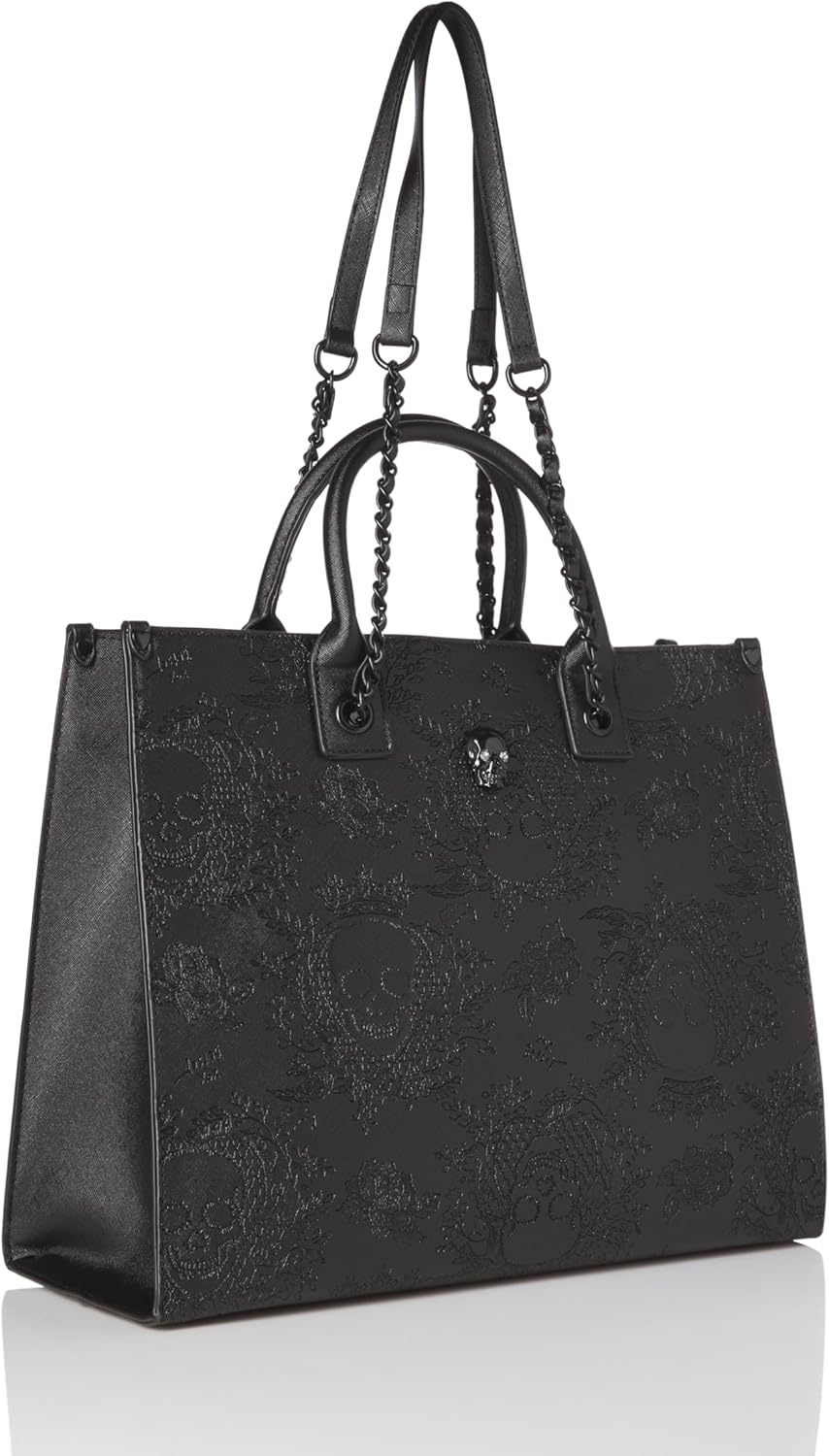 Tas Tote Betsey Johnson Xokiara2 Embossed dengan Wristlet