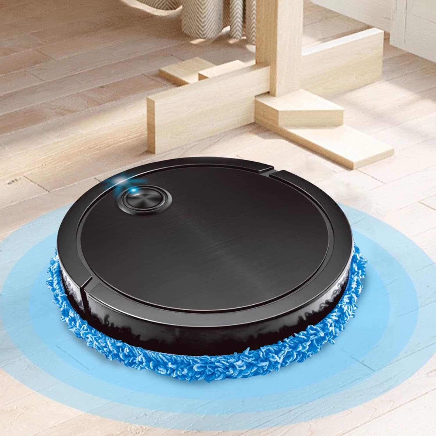 Intelligent Floor Sweeper USB Smart Robot Cleaner Automatic Cleaning Robot Wet Dry Smart Sweeper for Floor Cleaning Black, Automatic Cleaning Robot · v2