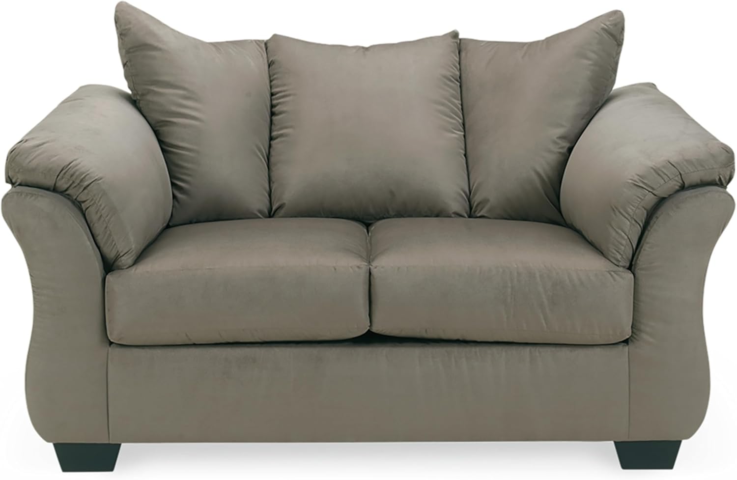 Signature Design by Ashley Darcy Casual Plush Sofa and Loveseat, Grayish Brown · v2