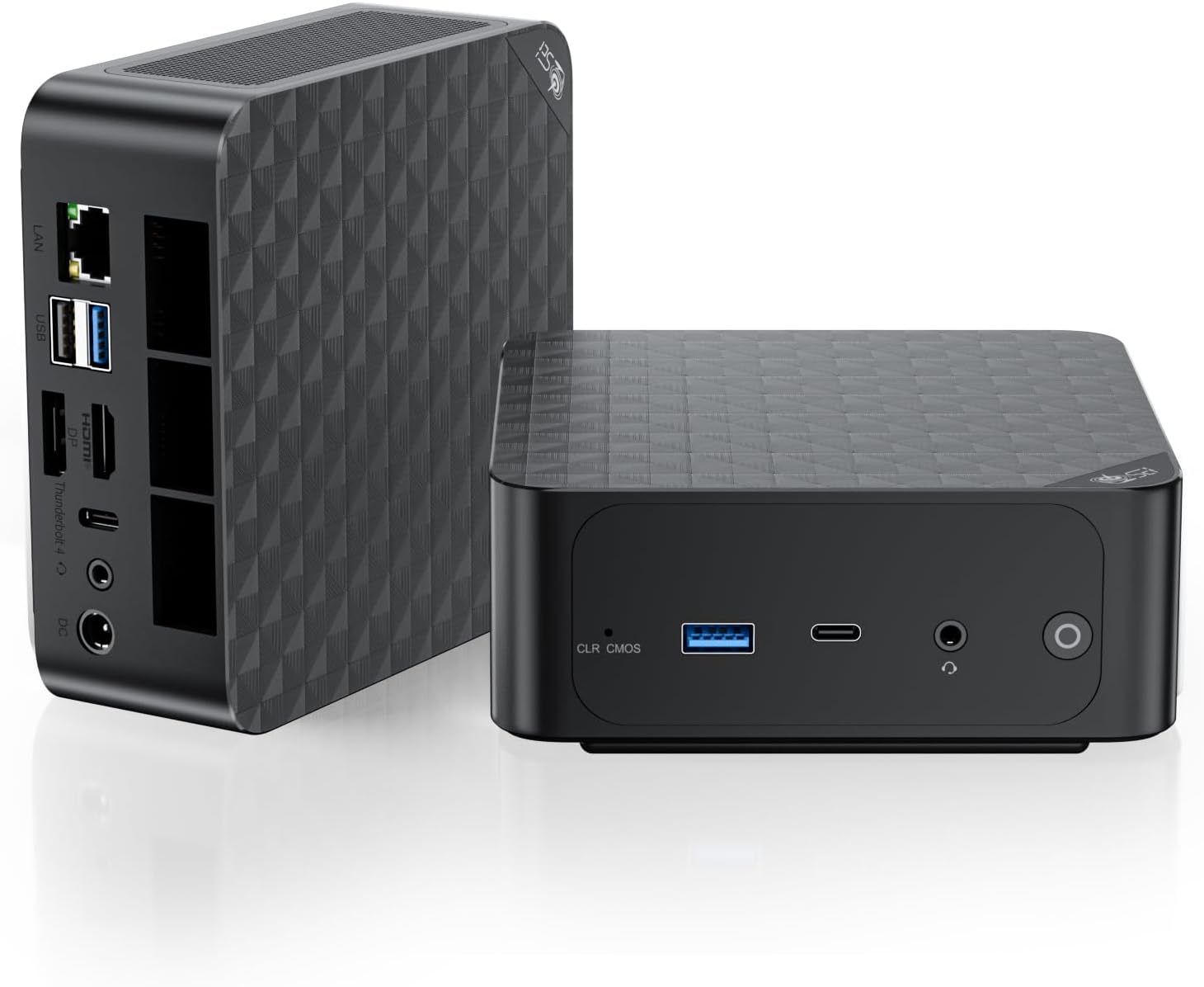 Beelink SEi12 MAX Mini PC, Intel Core i7-12700H(14C/20T, up to 4.7GHz), 32GB DDR5 RAM 500GB PCle4.0 SSD, Mini Desktop Computer Support 4K@144Hz/Tirple Display/WiFi6/BT5.2/HDMI DP/USB4 · v6
