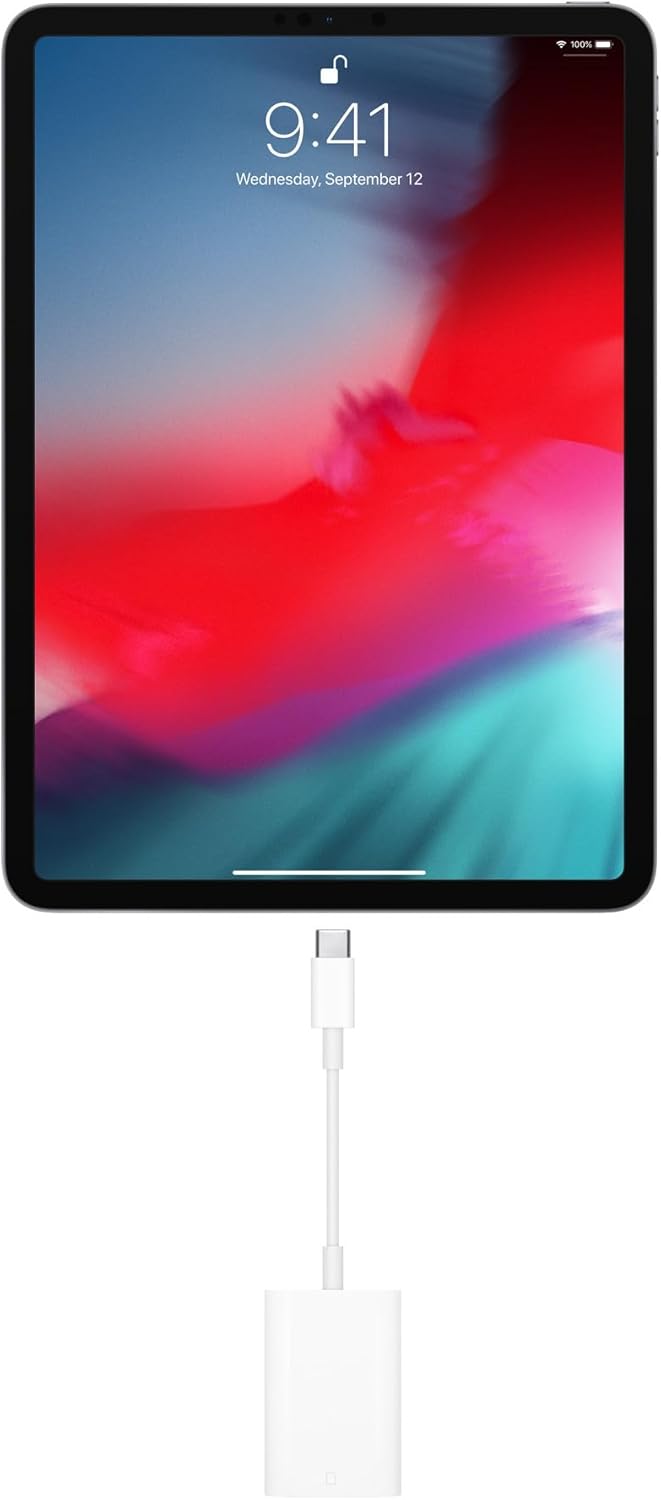 Lector de tarjetas USB-C a SD de Apple