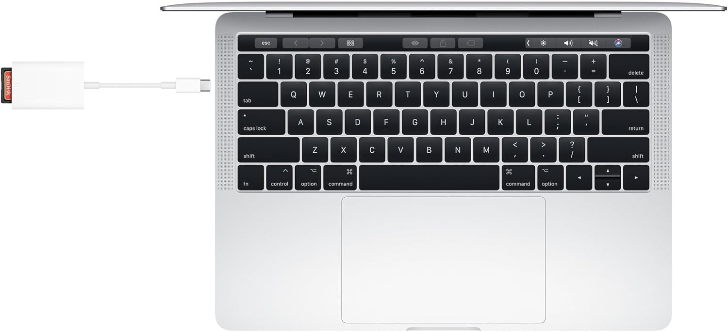 Lector de tarjetas USB-C a SD de Apple