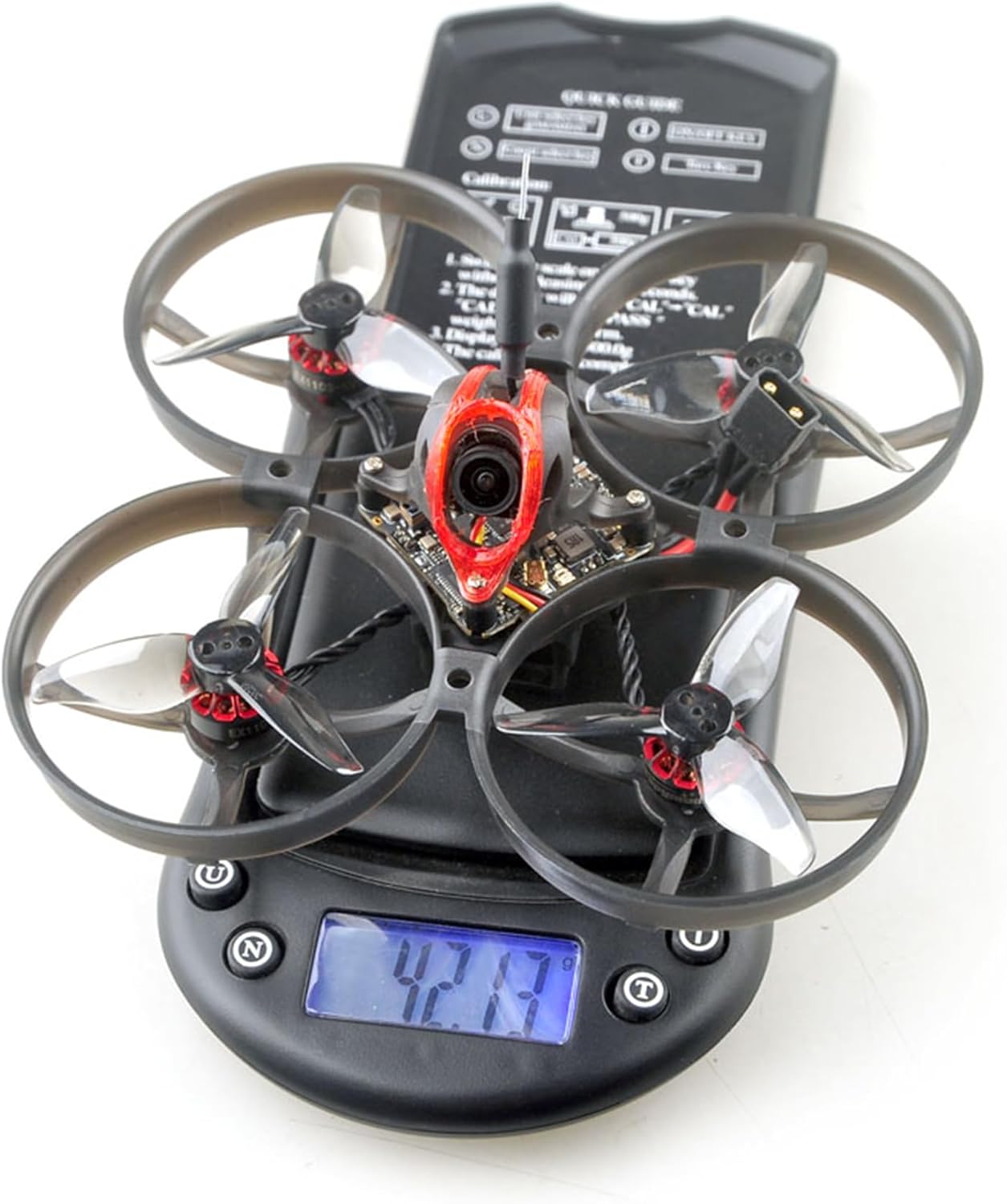 طائرة بدون طيار HappyModel Mobula8 Micro FPV: 1-2S 85mm Tiny Whoop مع كاميرا Caddx Ant FPV ووحدة تحكم طيران X12 AIO وجهاز استقبال ELRS 400mW FPV VTX ومحرك EX1103 KV11000 بدون فرشاة للبالغين من سباقات FPV