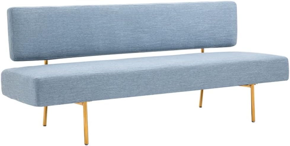 Small Apartment Sofa Nordic Love Seat Simple Velvet Sofa · v3