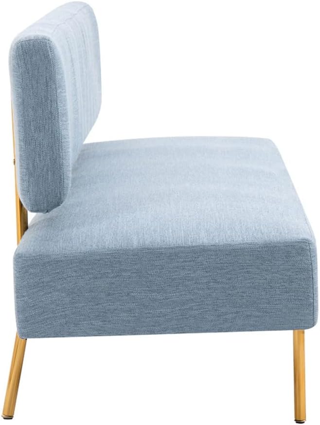Small Apartment Sofa Nordic Love Seat Simple Velvet Sofa · v3