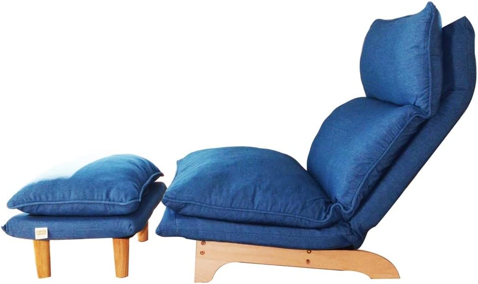 Lazy Sofa Balcony Leisure Chair Bedroom Sofa Chair Foldable Reclining Chair Leisure Single Sofa Chair · v3