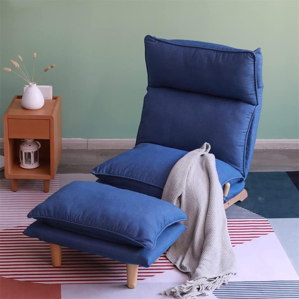 Lazy Sofa Balcony Leisure Chair Bedroom Sofa Chair Foldable Reclining Chair Leisure Single Sofa Chair · v3