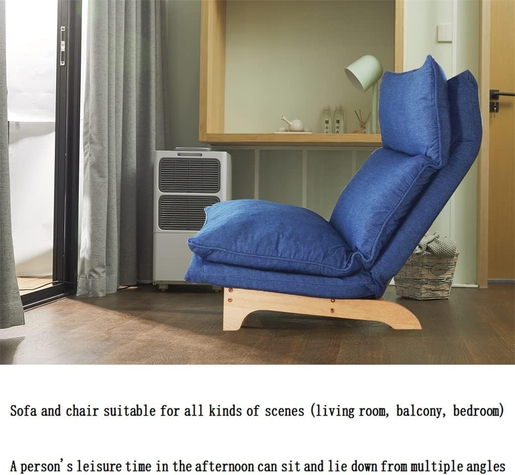 Lazy Sofa Balcony Leisure Chair Bedroom Sofa Chair Foldable Reclining Chair Leisure Single Sofa Chair · v3