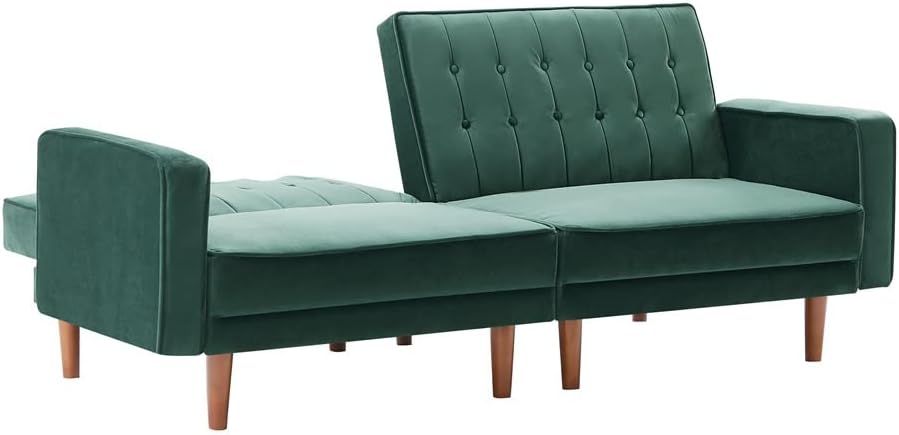 Sofa Living Room Recliner Sofa Velvet with Two Armrests Metal Feet Sofa Chair Balcony Leisure Chair · v3