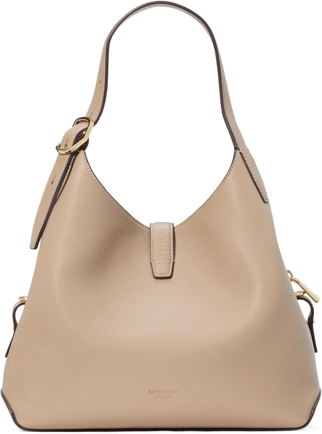 kate spade new york Womens Deco Pebbled Leather Medium Crossbody Tote · v5