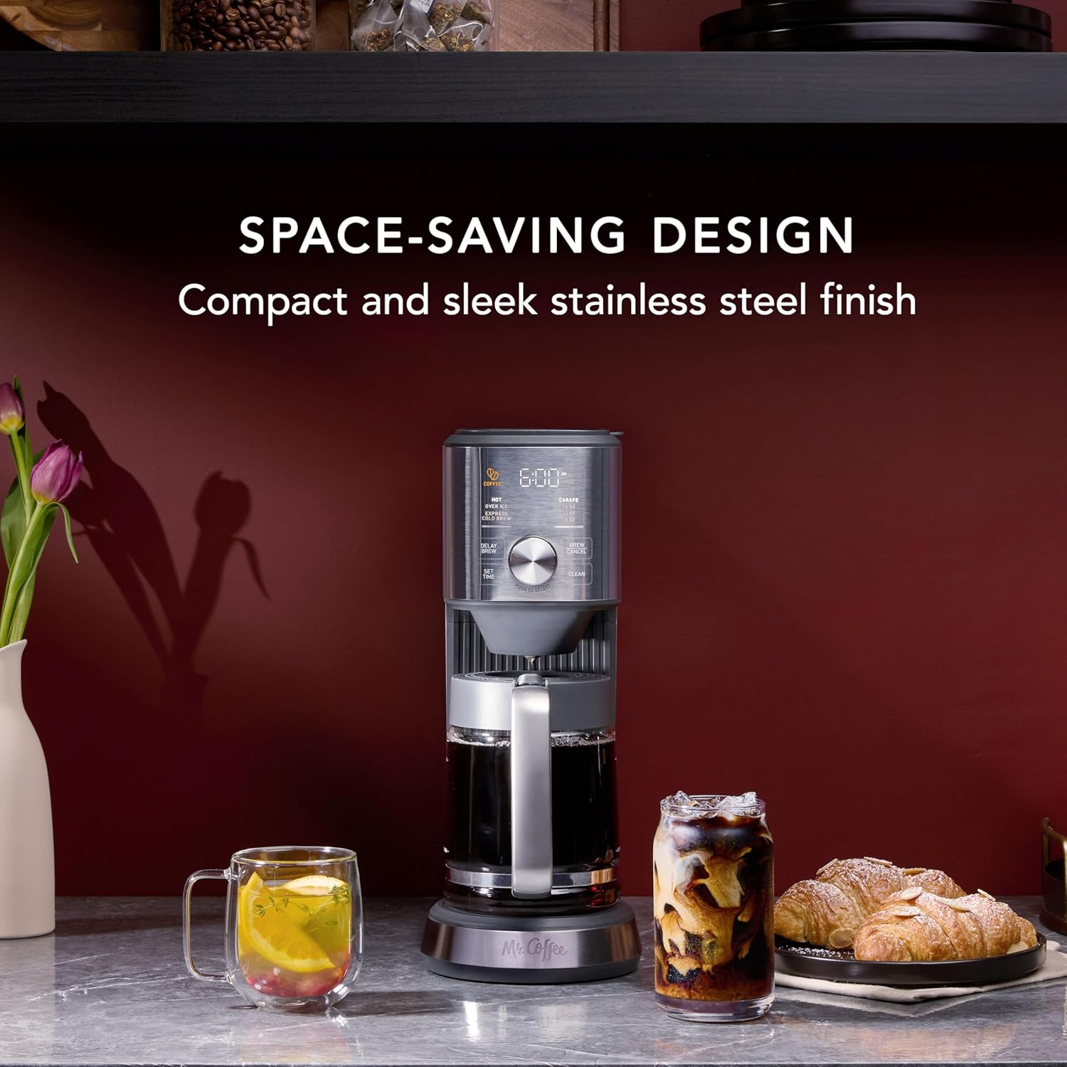 Mr. Coffee Perfect Brew, Intelligent Coffee Maker, Cold Brew Maker  Tea Brewer · v14