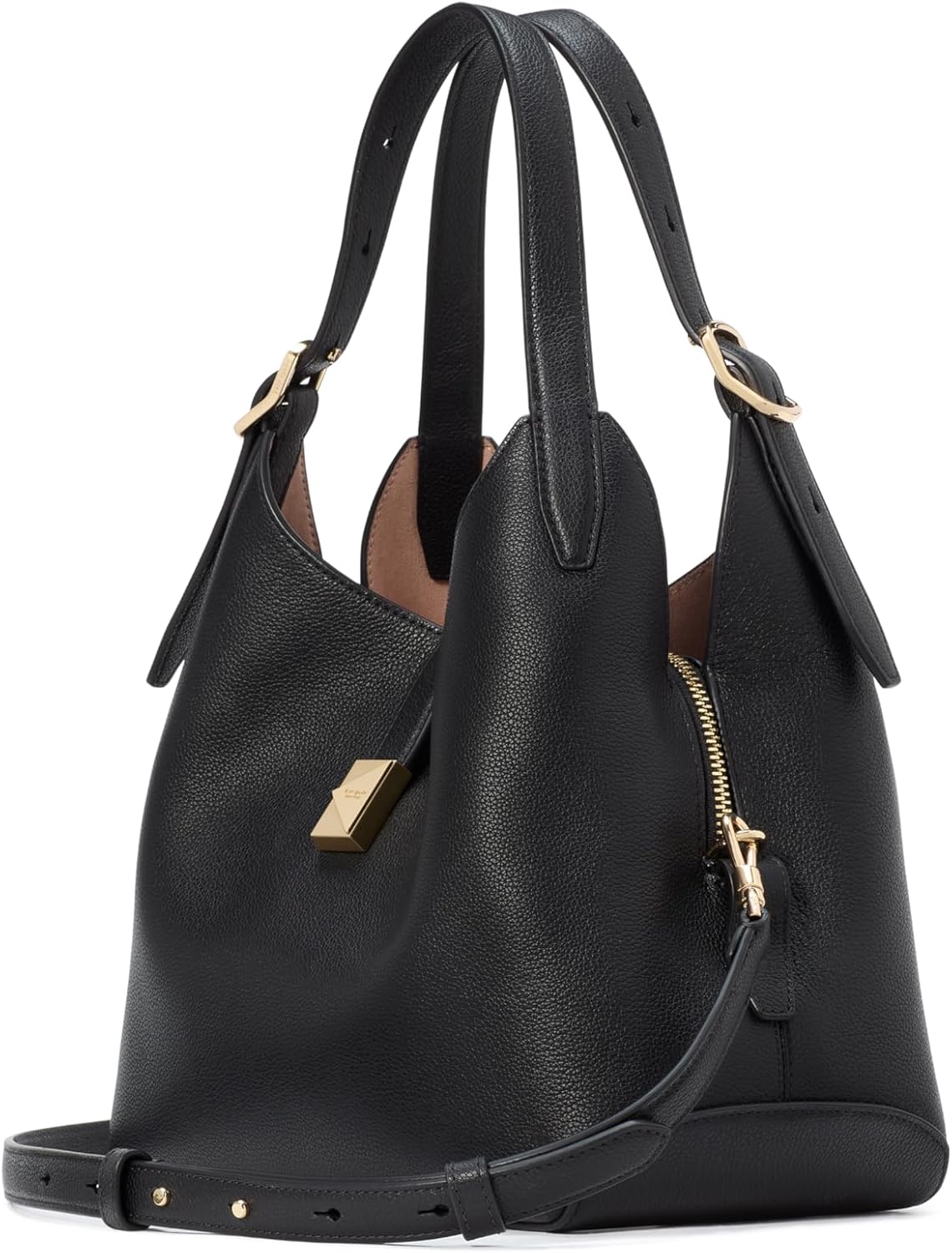 กระเป๋าถือแบบสะพายข้างหนัง Pebbled ขนาดกลางสำหรับผู้หญิงจาก Kate Spade New York
