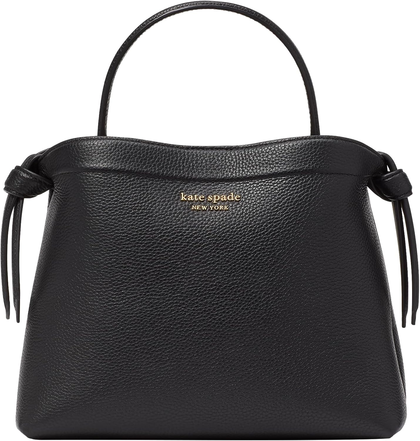 kate spade new york Womens Knott Pebbled Leather Medium Top Handle