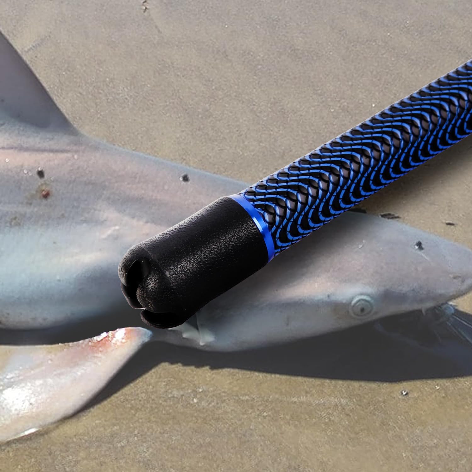 คันเบ็ดตกปลาแบบ Surf คันเบ็ดคาร์บอนแบบ Surf Spinning Rod พกพาสะดวกสำหรับตกปลาทะเลและชายหาด คันเบ็ดตกปลาแบบ Surf สีน้ำเงินพร้อมด้ามจับ SuperPolymer ขนาด 86/10'/12'/15'