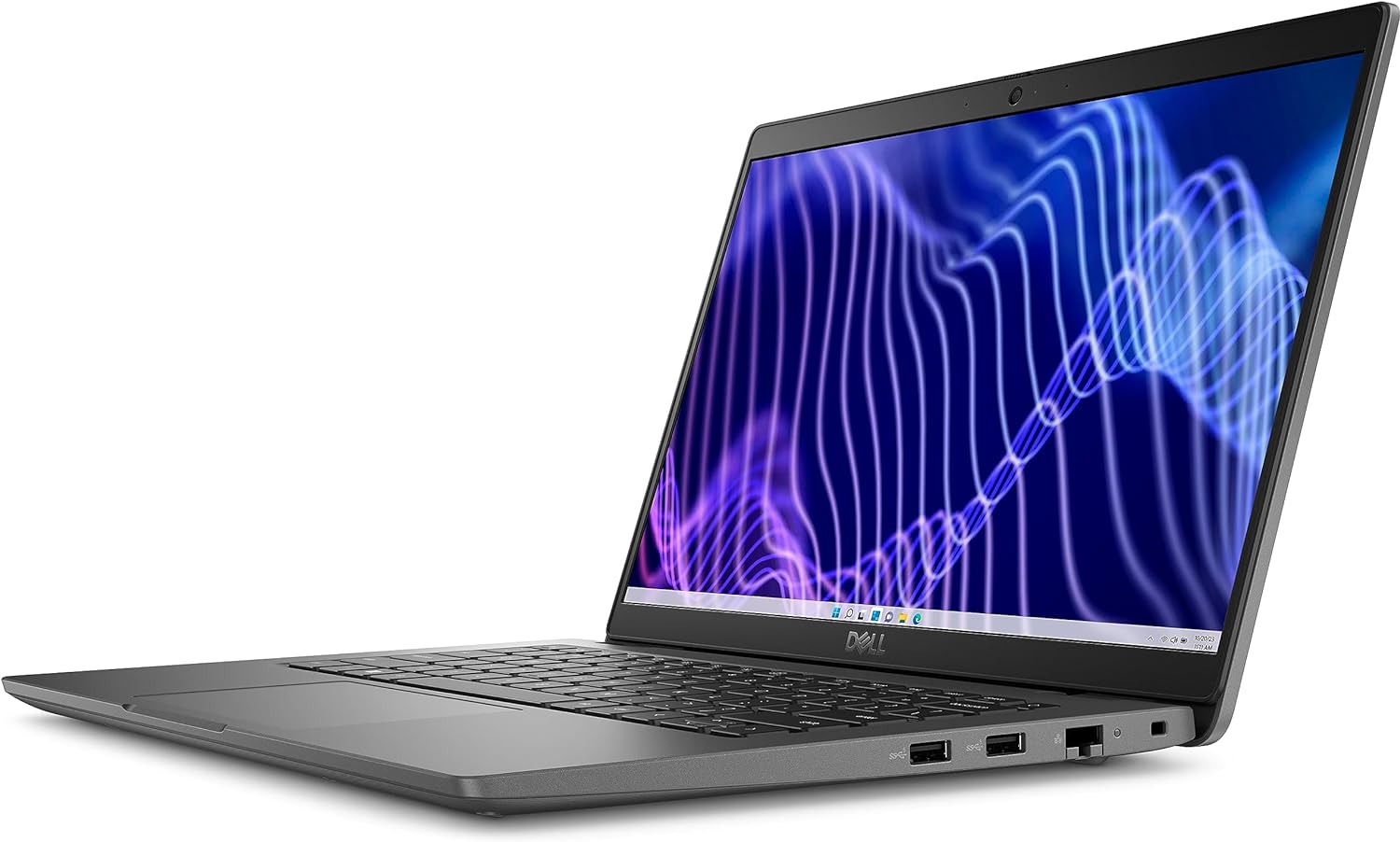 Máy tính xách tay doanh nhân Dell Latitude 3000 3440 14 FHD 2023, Intel 10 nhân i5-1335U thế hệ thứ 13 (Beat i7-1270P), RAM 16 GB, SSD 256 GB, WiFi 6, Bluetooth, USB Type-C, Space Gray, Windows 11 Pro
