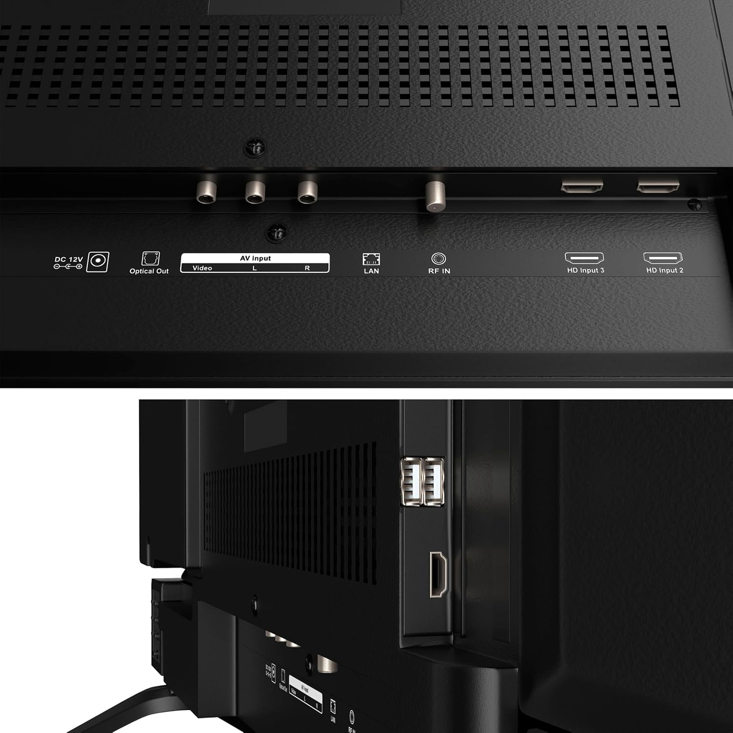 Audiobox Smart LED HDTV with Built-in DVD Player, AC/DC Compatible, Perfect for RVs, Movies, Gaming, HDMI, USB, 12V Included Cable, Ideal for Travel,  Home Entertainment (24-Inch) · v3