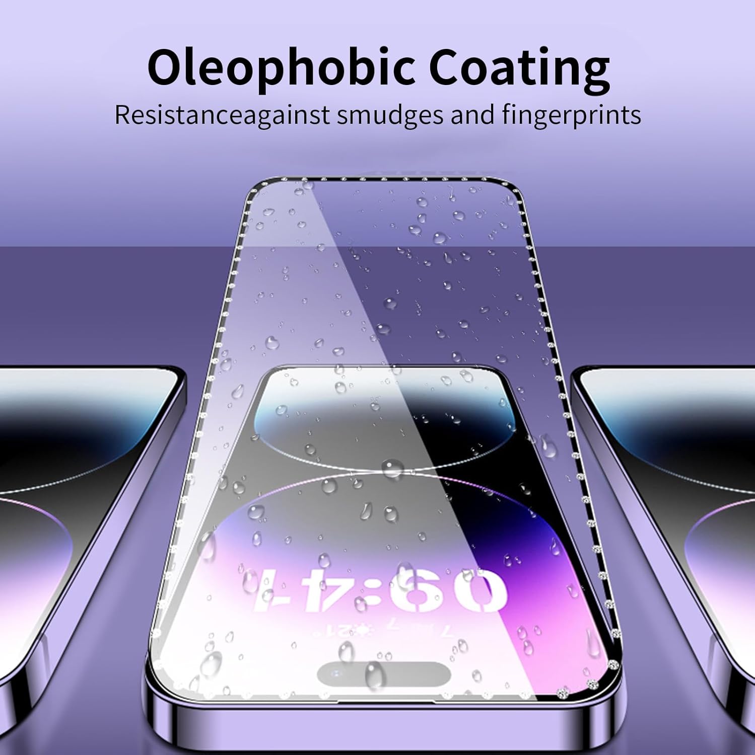 3 Pack Screen Protector with Diamonds for iPhone 15 Plus (6.7) Screen Protector Tempered Glass, Case Friendly Anti Scratch Bubble Free Ultra Resistant