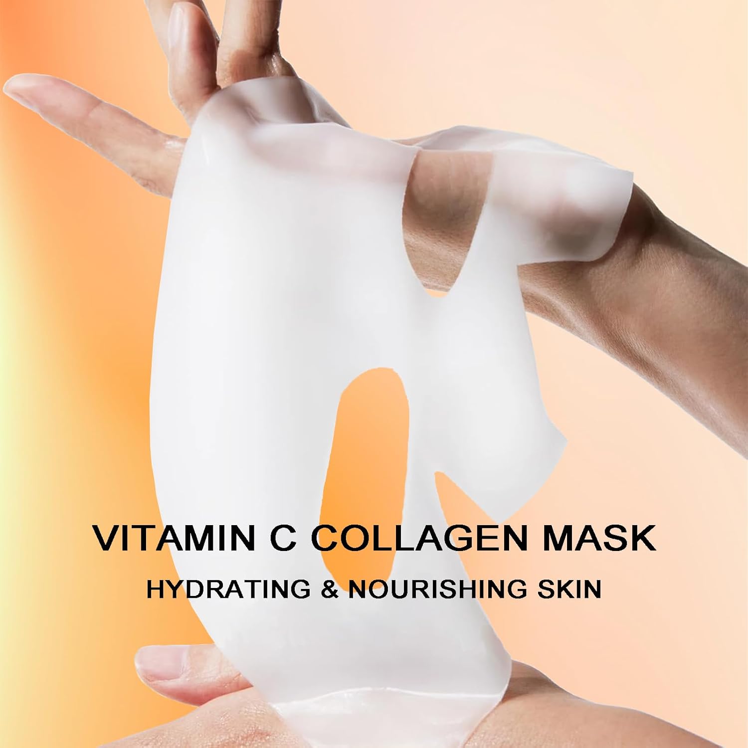 Vitamins Collagen Face Mask, Deep Collagen Overnight Mask, Korean Collagen Mask Firming and Hydration, Bio-Collagen Real Deep Mask Enhanced Skin Elasticity, Hydrating Korean Skin Care, 5-Pack · v3