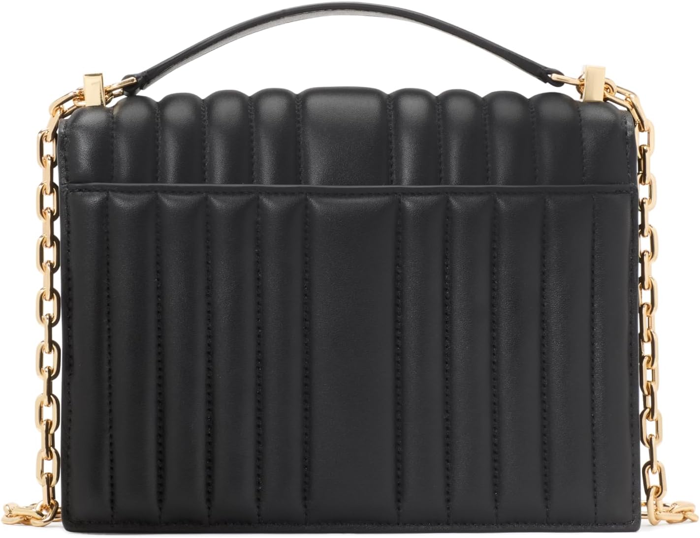 kate spade new york Womens Deco Quilted Leather Chain Shoulder · v2