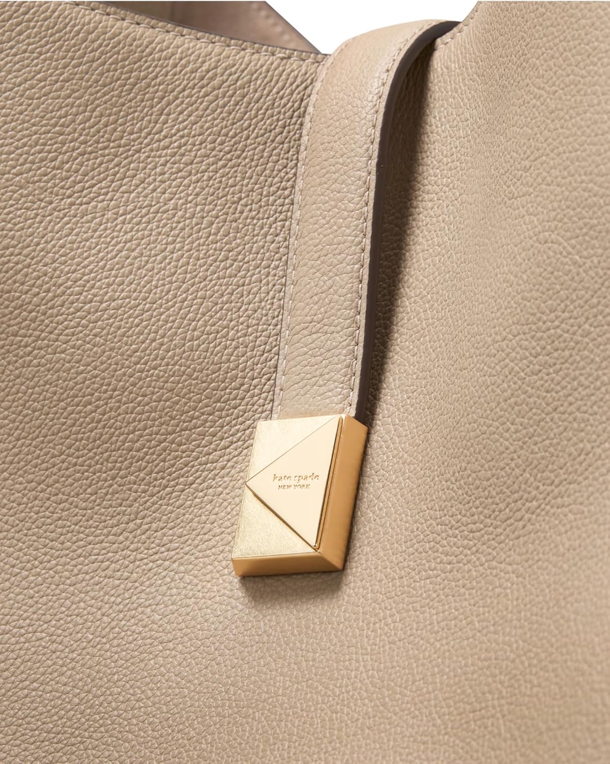 Borsa a tracolla grande da donna in pelle martellata decorativa kate spade new york