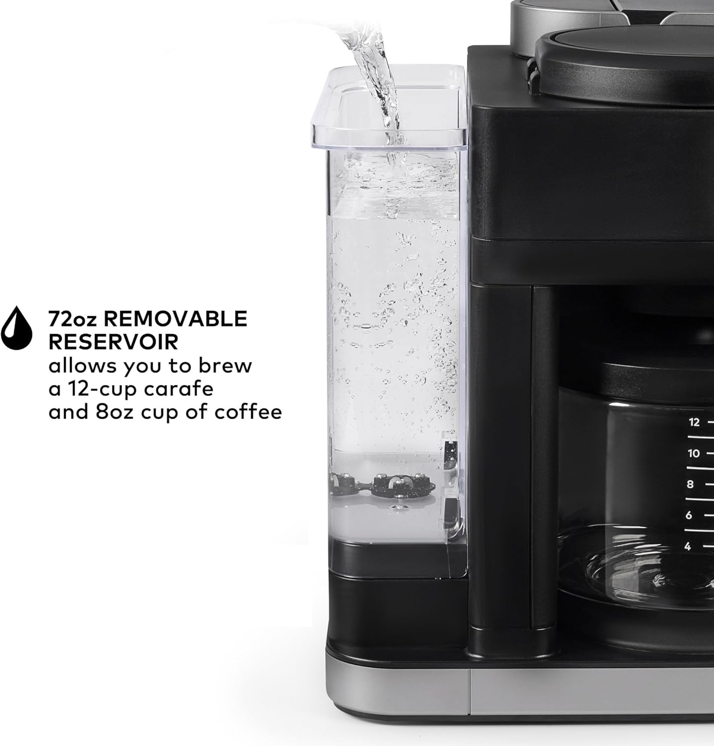 Keurig K-Duo Hot  Iced Single Serve amp; Carafe Coffee Maker, MultiStream Technology, 72oz Reservoir (Gen 2) · v2
