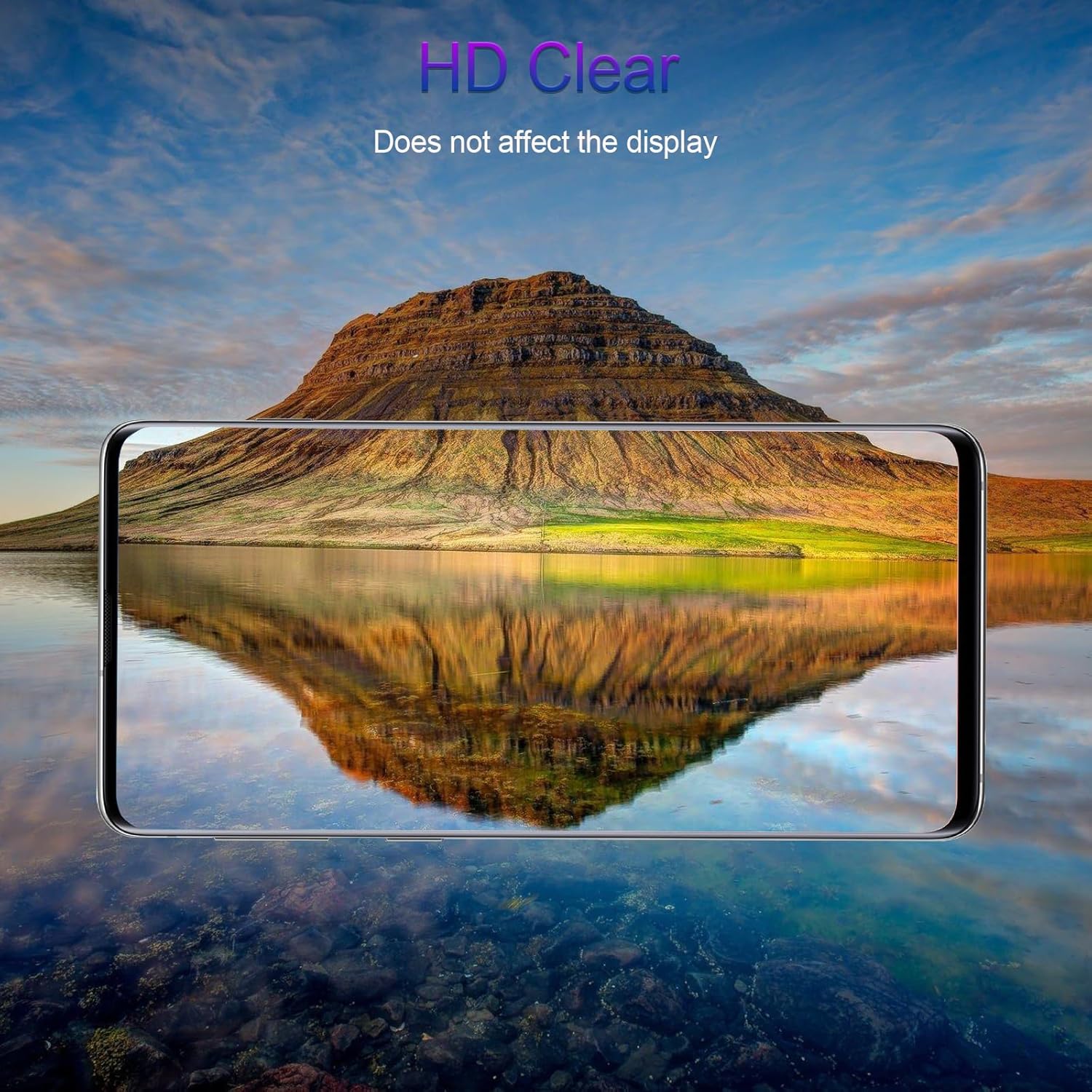 for Samsung S20 Tempered Glass Screen Protector, [2 PACK][Recognizable Fingerprint][9H Hardness][Bubble Free][Anti-scratch] Screen Protective Film for Samsung Galaxy S20