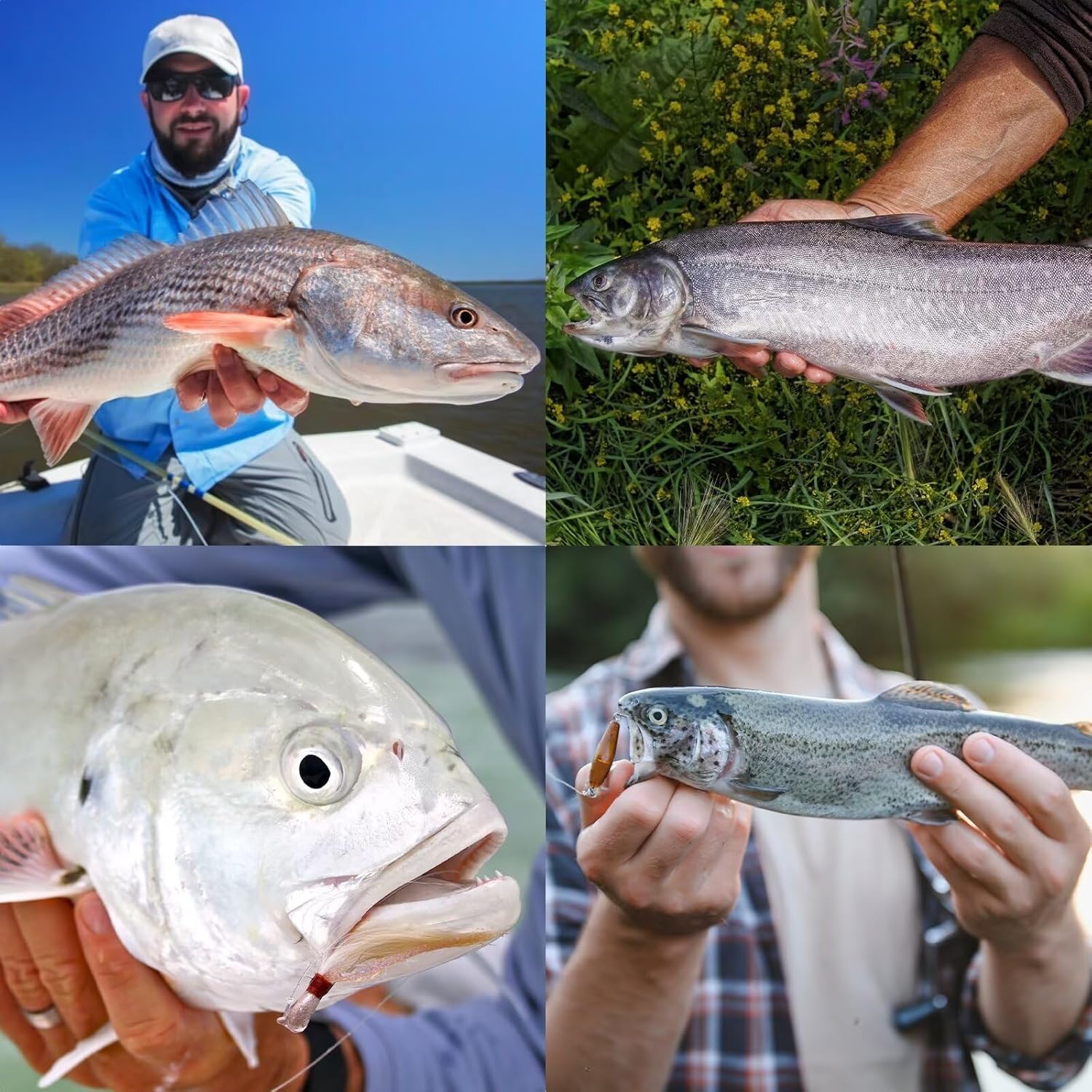 Goture Tenkara Angelruten-Set, tragbare, zusammenklappbare Bass-Crappie-Welsrute, 30-t-Karbonfaser-Forellenrute an der Küste, Seeker-Serie, Angelrute 12 14,4 18 20,3 22,7 Fuß mit Spitzensatz