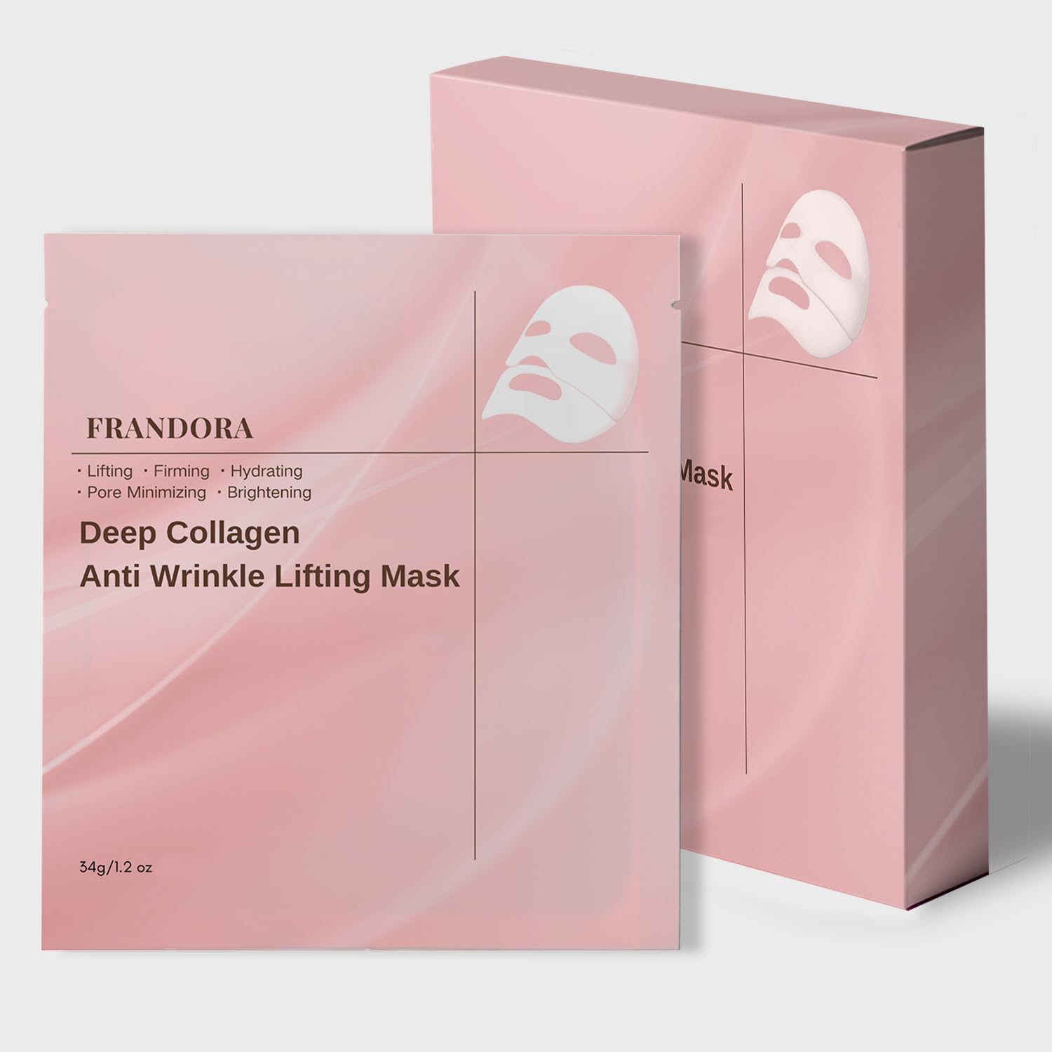 Deep Collagen Face Mask, Overnight Collagen Anti Wrinkle Lifting Mask, Hydrating Mask and Pore Minimizer for Face - Korean Skin Care · v3