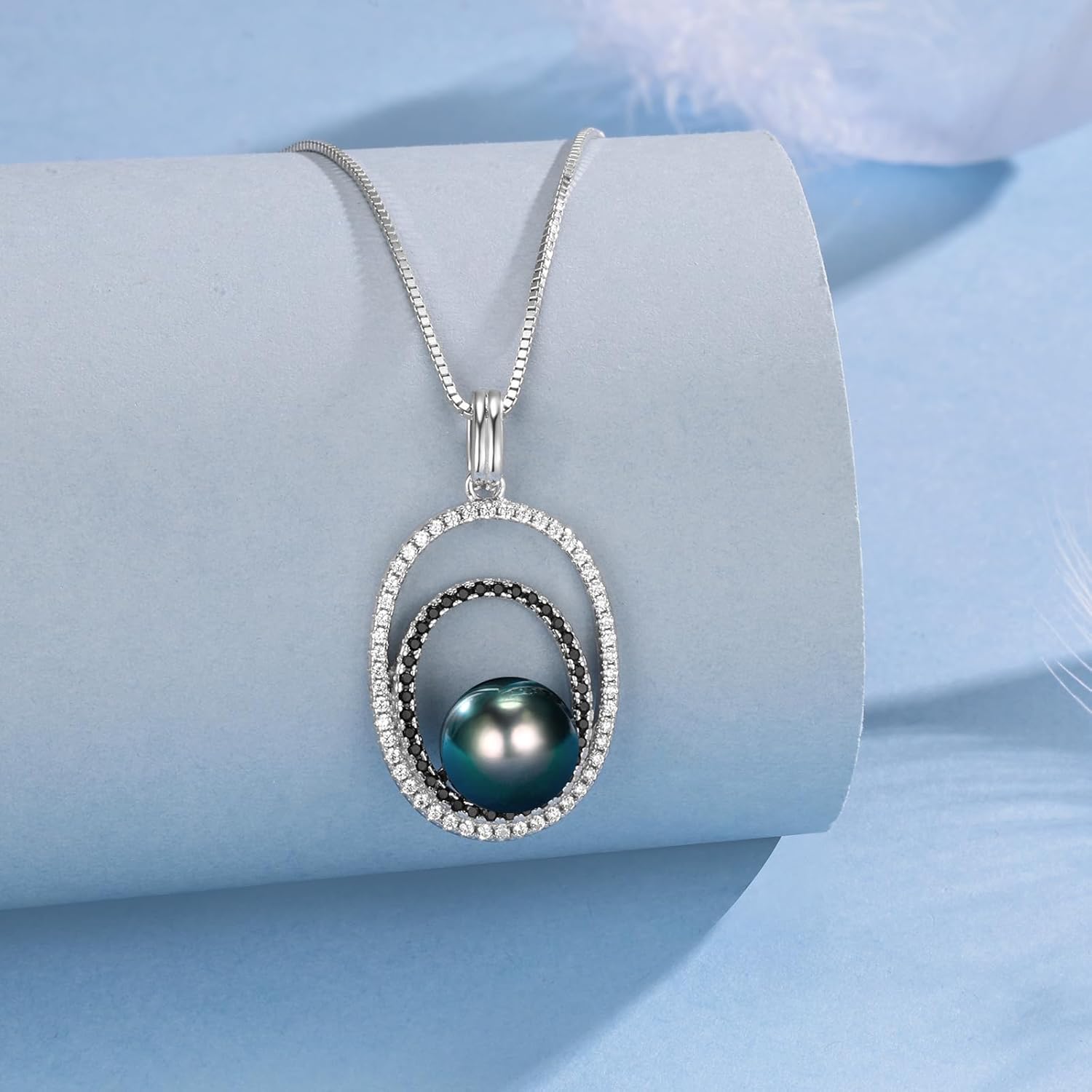 Regali per donna, moglie, tahitiana, perla nera, collana, regalo per moglie, anniversario di matrimonio, gioielli di compleanno, fidanzata, festa della mamma, regali per mamma, donna, San Valentino, Natale