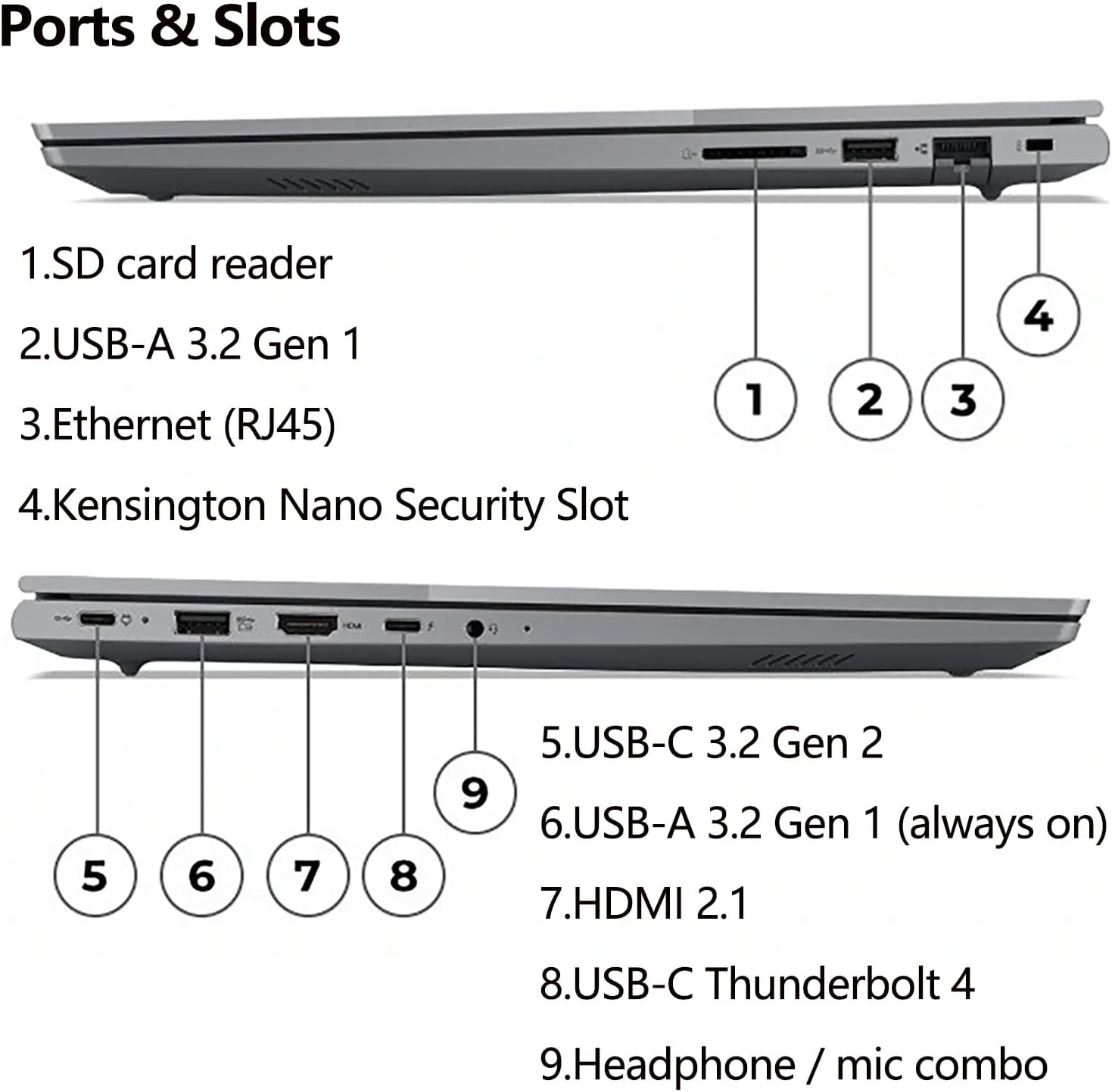 Lenovo Thinkbook 16 G7 Ultra 5 Premium Laptop Computer Intel 12-Core 16 FHD 32GB DDR5 RAM, 1TB PCIe SSD Thunderbolt 4 WiFi 6E RJ45 Win 11 Pro NPU AI Experience Copilot Business Laptop venthear · v4