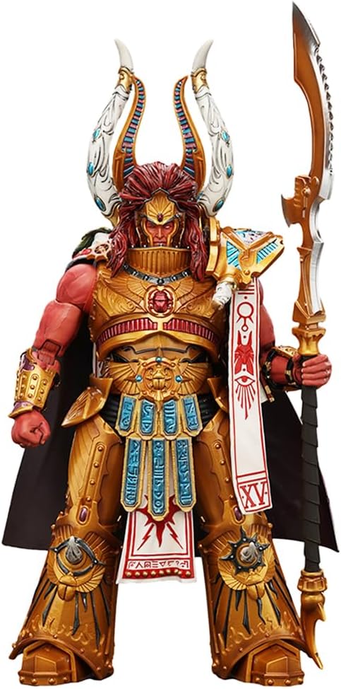 JOYTOY Warhammer 30.000 duizend zonen, 8,7 inch, Magnus The Red Primarch of The XVth Legion, actiefiguur op schaal 1:18, Mecha Joy Toy, model uit de speelgoedcollectie