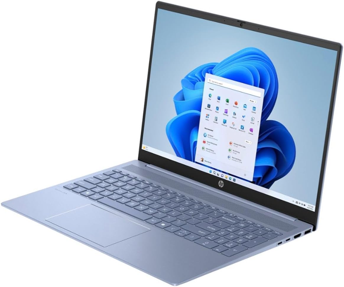 HP Pavilion 16 WUXGA (1920x1200) IPS-Touchscreen-Laptop 2024 Neu | Intel Ultra 7 155U 12-Core | NVIDIA GeForce MX570 | Tastatur mit Hintergrundbeleuchtung | Wi-Fi 6 | 32 GB LPDDR5 2 TB SSD | Win11 Pro