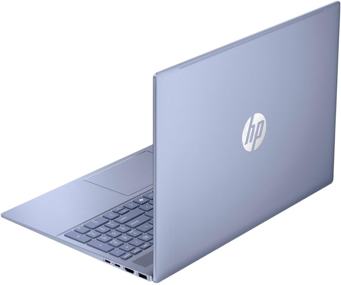 HP Pavilion 16 WUXGA (1920x1200) IPS-Touchscreen-Laptop 2024 Neu | Intel Ultra 7 155U 12-Core | NVIDIA GeForce MX570 | Tastatur mit Hintergrundbeleuchtung | Wi-Fi 6 | 32 GB LPDDR5 2 TB SSD | Win11 Pro