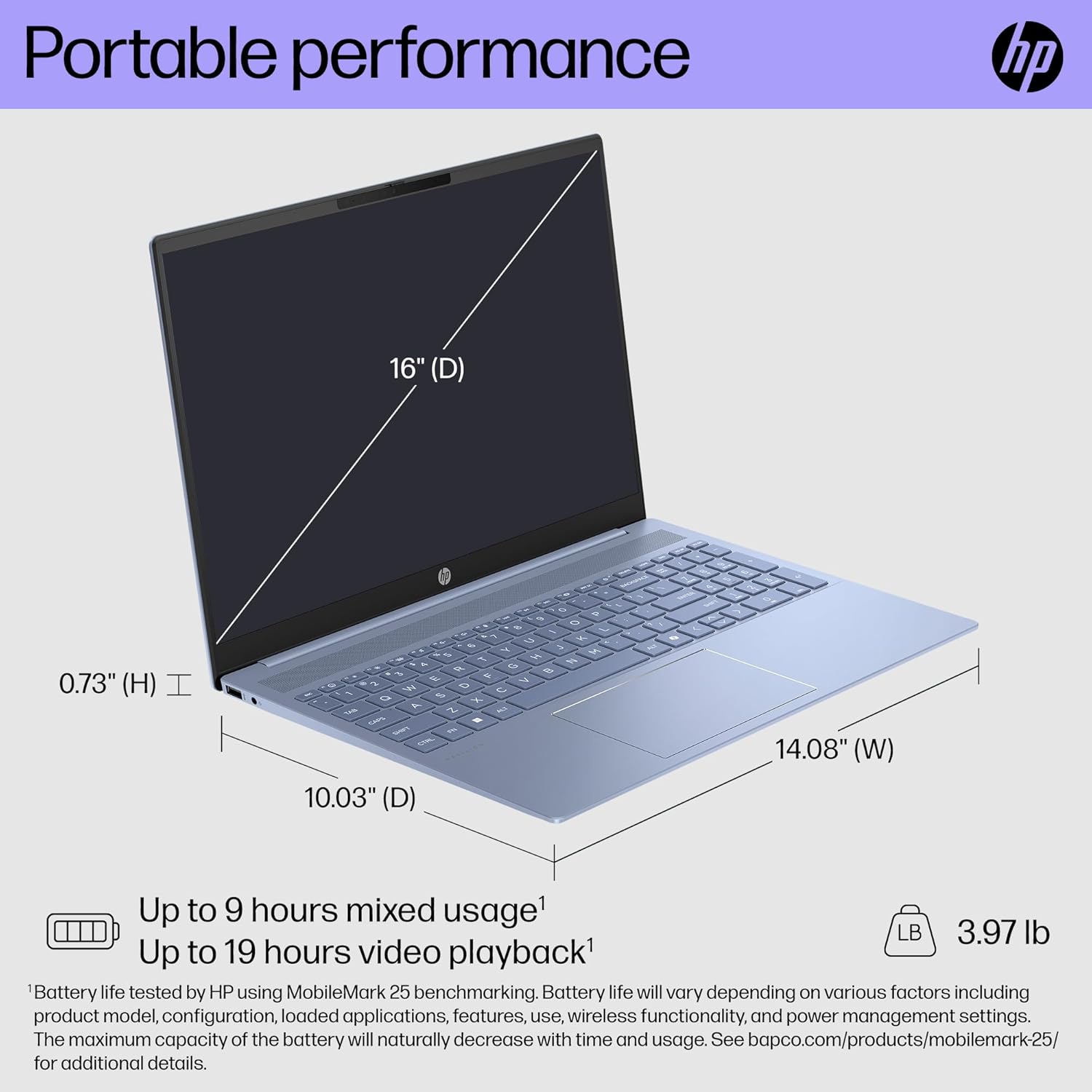 HP Pavilion 16 WUXGA (1920x1200) IPS-Touchscreen-Laptop 2024 Neu | Intel Ultra 7 155U 12-Core | NVIDIA GeForce MX570 | Tastatur mit Hintergrundbeleuchtung | Wi-Fi 6 | 32 GB LPDDR5 2 TB SSD | Win11 Pro