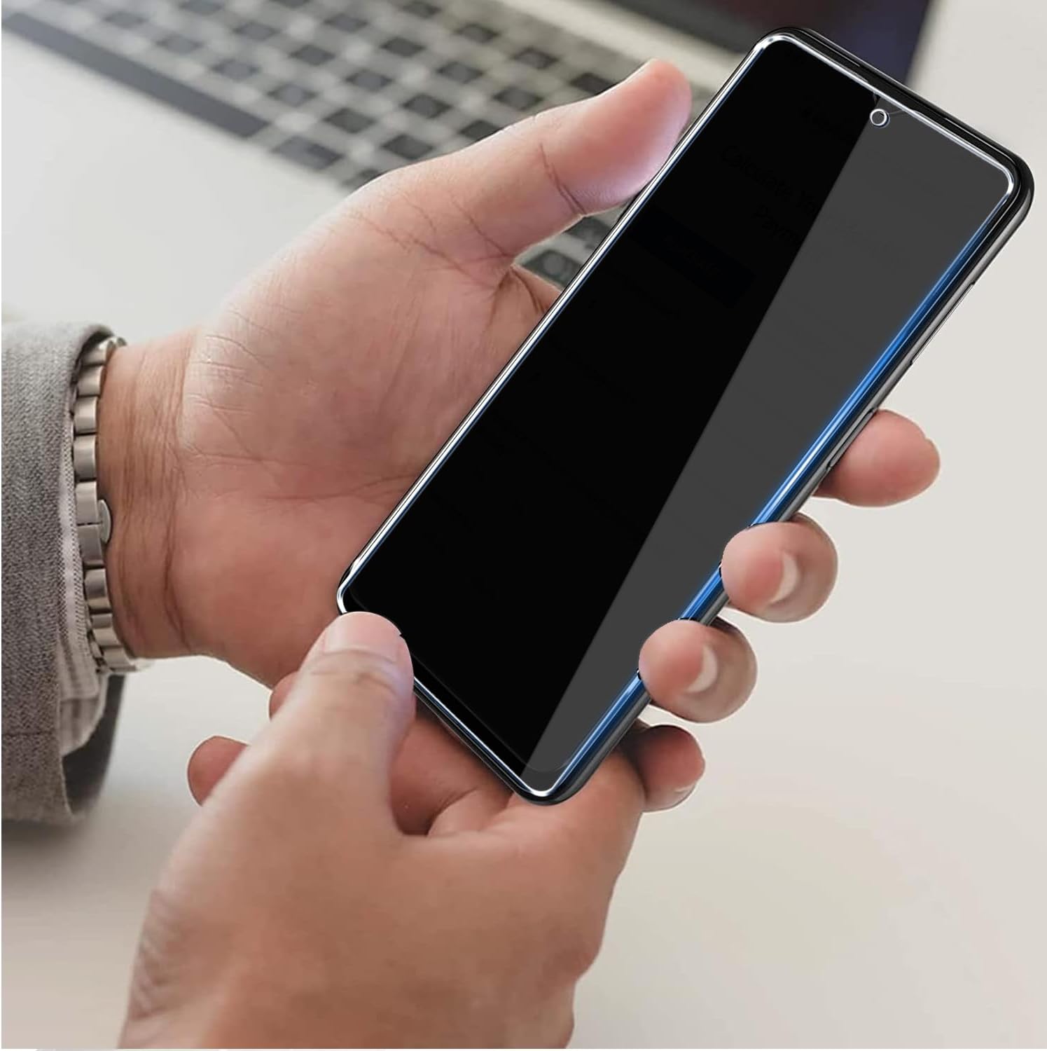 2-Pack Nothing CMF Phone 1 Privacy Ochraniacz ekranu ze szkła hartowanego, odporna na odblaski twardość 9H [dotyk 3D] [przyjazny dla obudowy] [zapobiegający zarysowaniom] [przeciw odciskom palca] Bez bąbelków