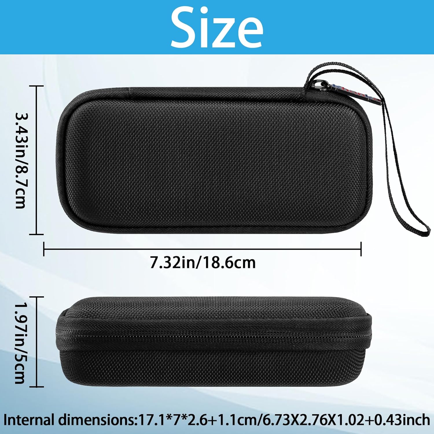 khanka Hard Travel Case Replacement for Anker Zolo Power Bank, 10,000mAh 30W Portable Charger, Case Only.(Black) · v3
