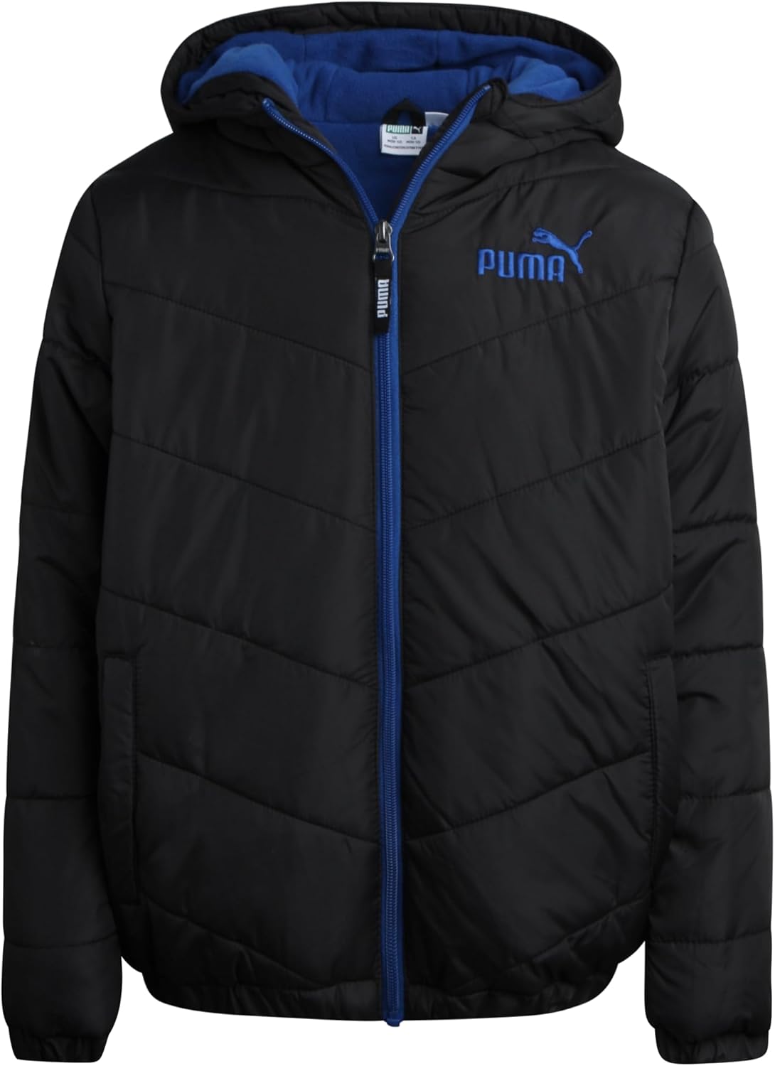 Jaket Puffer Bubble Anak Laki-laki PUMA - Jaket Luar Berlapis Polar Fleece untuk Anak Laki-laki (S-XL)