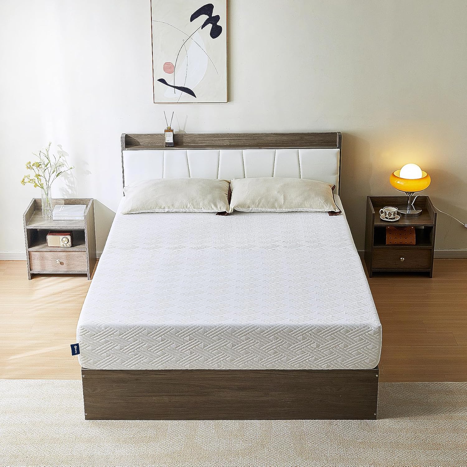 Full Size Mattress, 6/8/10/12 inch Memory Foam Mattress Medium Firm Mattresses for Cool Sleep Relieving Pressure Relief CertiPUR-US Certified Mattress for Adult in a Box(10 inch,Full) · v2